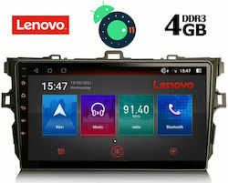 Lenovo SSX 9702_GPS Ηχοσύστημα Αυτοκινήτου για Toyota Auris 2007-2012 (Bluetooth/USB/WiFi/GPS) με Οθόνη Αφής 9"