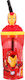 Stor Baby Cup Iron Man made of Plastic Red 360ml 57778