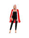 Christmas Costume Cape Red