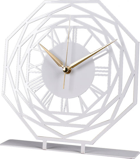 HomeMarkt Analog Metal White