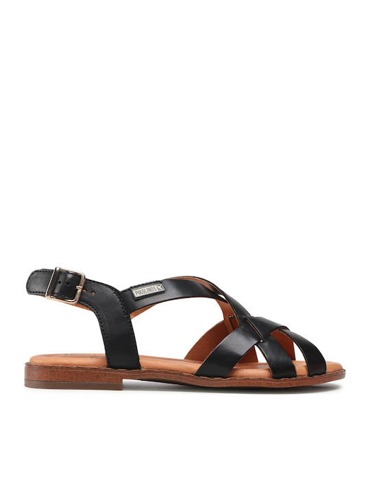 Pikolinos Sandale Casual Damă Din Piele Neagră Pikolinos Sandale Casual Damă Din Piele Neagră