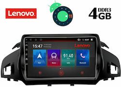 Lenovo Car-Audiosystem für Ford Kuga / C-Max 2013+ (Bluetooth/USB/AUX/WiFi/GPS/Apple-Carplay) mit Touchscreen 9" DIQ_SSX_9160