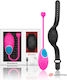 WatchMe Δονητής Egg με Remote Control Egg Wireless Technology Fuchsia / Jet Black