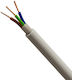 Elmark Power Cord Type NYM with Cable Properties 3x4mm² in White Colour 1m
