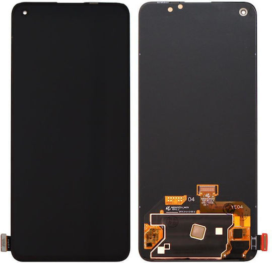 Οθόνη mit Touch-Mechanismus für Realme GT 5G (Schwarz)
