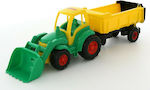 Polesie Tractor Pickup Truck Green & Yellow for 1.5++ Years