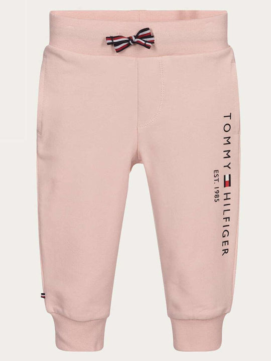 Tommy Hilfiger Παιδικό Παντελόνι Φόρμας Ροζ Ess...