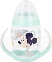 Stor Cool Like Mickey Mouse Cana de antrenament Silicon cu mânere Albastru deschis pentru 10m+m+ 370ml 13026