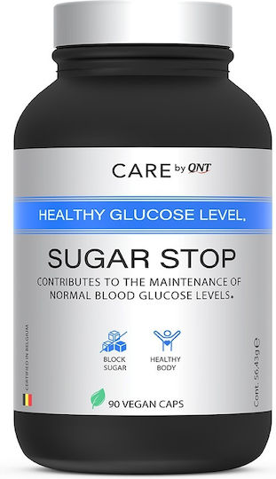 QNT Sugar Stop Специална хранителна добавка 90 вегетариански капсули