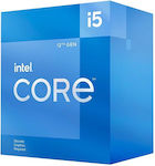 Intel Core i5-12400F 2.5GHz Επεξεργαστής 6 Πυρήνων για Socket 1700 σε Κουτί με Ψύκτρα