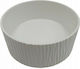 Ceramic Bowl Food & Water for Dog & Cat 750ml 15cm in White Color