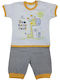 Kids' Set with Pants Summer 2pcs Orange