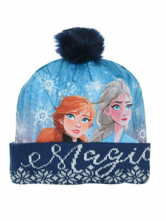 Kids Beanie Knitted Light Blue