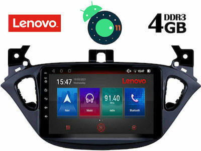 Lenovo Sistem Audio Auto pentru Opel Corsa 2014-2021 (Bluetooth/USB/AUX/WiFi/GPS/Apple-Carplay/Partitură) cu Ecran Tactil 9" DIQ_SSX_9486