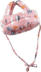 Δάσος Head Protector made of Fabric in Pink Color 1pcs