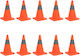 vidaXL Markierungszubehör in Orange Farbe 42cm x 42cm (10 Stück)
