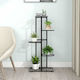 vidaXL 336110 Plant Tower Metallic 43 x 22 x 98 cm. 43x22x98cm.