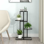 vidaXL 336108 Plant Tower Metallic 43 x 22 x 76 cm. 43x22x76cm.