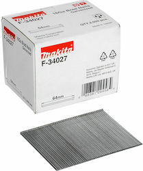 Makita F-34027 Καρφιά 1,6x64mm 2000τμχ Makita F-34027 Καρφιά 1,6x64mm 2000τμχ
