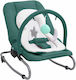 vidaXL Manual Baby Relax Green for Child up to 10kg