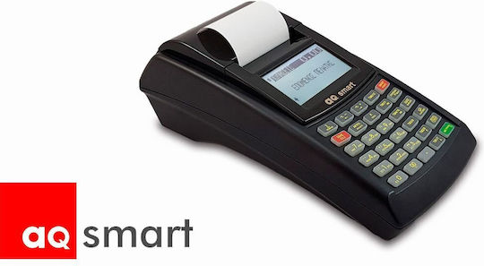 Carat AQ Smart Портативна Касова Машина с Батерия в Черен Цвят