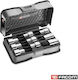 Facom Bit-Stecknüsse mit Bits Torx und Antriebsvierkant 1/2'' Set 9Stück