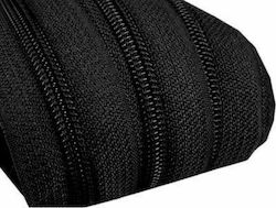 JGS S.A. Black Zipper Sewing Supply 100x7cm