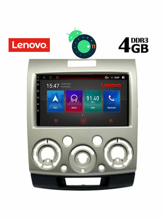 Lenovo Sistem Audio Auto pentru Ford Vânător Mazda BT-50 2006-2011 (Bluetooth/USB/AUX/WiFi/GPS/Apple-Carplay/Partitură) cu Ecran Tactil 9" DIQ_SSX_9170