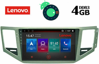 Lenovo Sistem Audio Auto pentru Volkswagen Golf Sportsvan / Magazin online de golf Audi A5 2014+ cu Clima (Bluetooth/USB/AUX/WiFi/GPS/Apple-Carplay/Partitură) cu Ecran Tactil 10.1" DIQ_SSX_9745