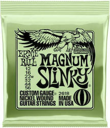 Ernie Ball Magnum Slinky E-Gitarrensaiten Nickel gewickelt Set 12-56 Ernie Ball Magnum Slinky E-Gitarrensaiten Nickel gewickelt Set 12-56
