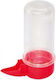 Donald Pet Care Alimentator de apă Hrănirea păsărilor Roșu 60ml