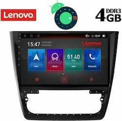 Lenovo Car Audio System for Skoda Yeti 2014+ with Clima (Bluetooth/USB/AUX/WiFi/GPS/Android-Auto) with Touch Screen 10.1" DIQ_SSX_9610
