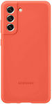 Samsung Silicone Cover Coral (Galaxy S21 FE 5G)