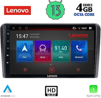 Lenovo Car-Audiosystem für Nissan Navara 2006-2011 mit Klima (Bluetooth/USB/AUX/WiFi/GPS/Apple-Carplay) mit Touchscreen 9"