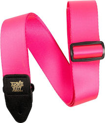 Ernie Ball Neon Pink Premium Strap Ζώνη για Κιθάρα Ernie Ball Neon Pink Premium Strap Ζώνη για Κιθάρα