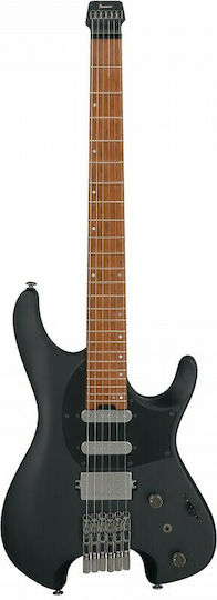 Ibanez Q54 Electric Guitar with HHS Pickup Configuration Black Flat with Case