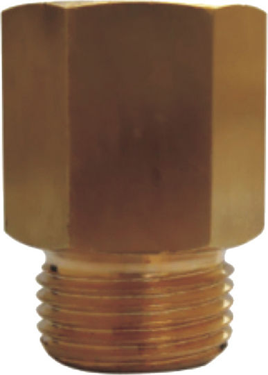 Mauer Αρσενική/Θηλυκή Συστολή Ορειχάλκινη 1/2" / 1/4" 2mm RE1214B