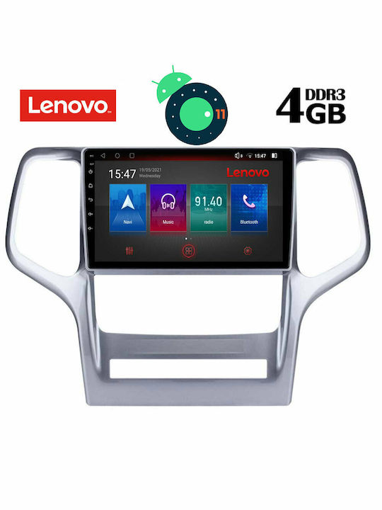 Lenovo Car-Audiosystem für Jeep Großer Cherokee 2011+ (Bluetooth/USB/AUX/WiFi/GPS/Apple-Carplay) mit Touchscreen 9" DIQ_SSX_9282