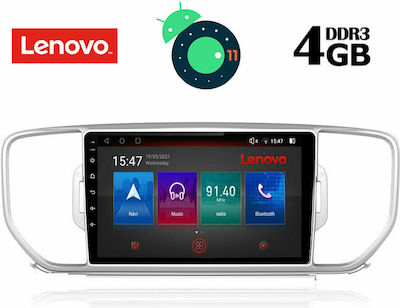 Lenovo Car-Audiosystem für Kia Sportage 2015-2018 (Bluetooth/USB/AUX/WiFi/GPS/Apple-Carplay) mit Touchscreen 9" DIQ_SSX_9326