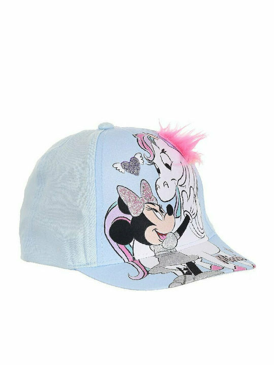 Sun City Kinderhut Jockey Stoff Hellblau
