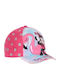 Sun City Kinderhut Jockey Stoff Fuchsie