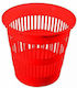 Sterk Office Plastic Waste Bin Red