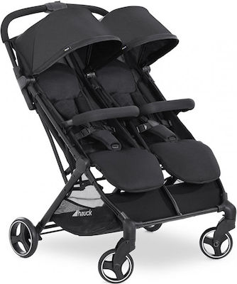 Hauck Καρότσι Διδύμων Swift X Duo Black