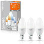 Ledvance Smart Λάμπες LED 5W για Ντουί E14 Ρυθμιζόμενο Λευκό 470lm Dimmable 3τμχ