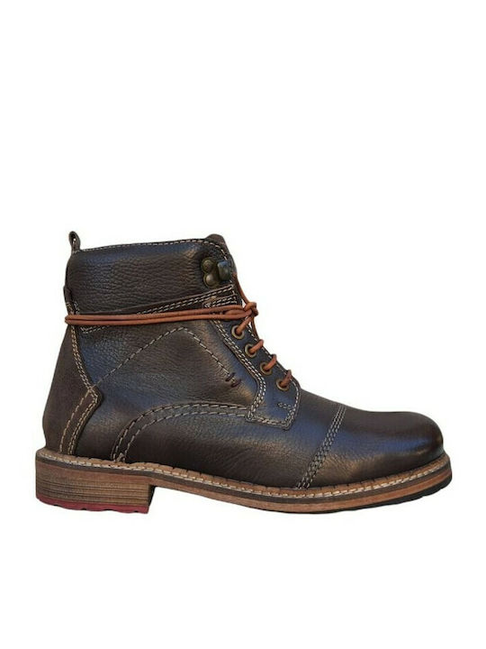 Leder Braun Stiefel