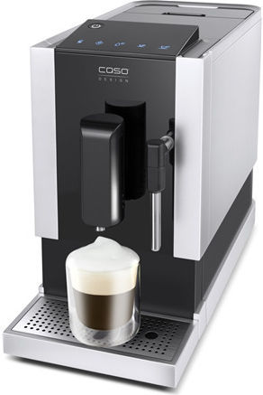 Caso Café Crema One Automat Espressoare 1350W Presiune 19bar cu Râșniță Neagră 1881