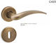 Conset Lever Front Door with Rosette Right C435 C435ROYS73S73 Bronze