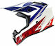 CMS XR-7 Pro Boost Blue Κράνος Μηχανής Motocross