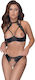 Cottelli Collection Sexy Σετ Εσωρούχων Black