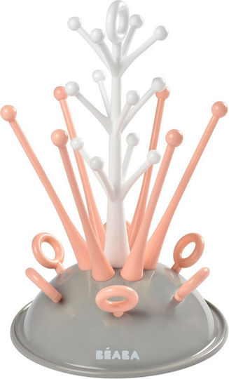 Beaba Drying Rack for 6 Baby Bottles Pink 1pcs